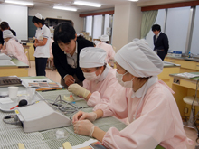 衛生士学校での講義・実習